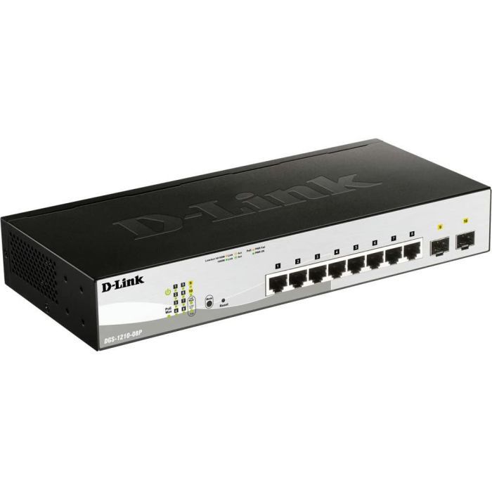 Коммутатор сетевой D-Link DGS-1210-08P изображение 2