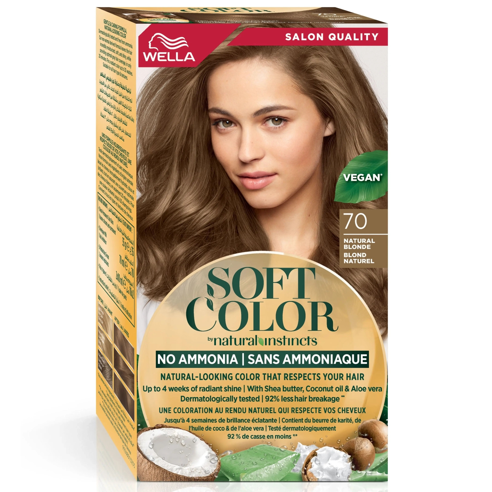 Краска для волос Wella Soft Color Безаммиачная 80 - Светлый блонд (3614228865746)