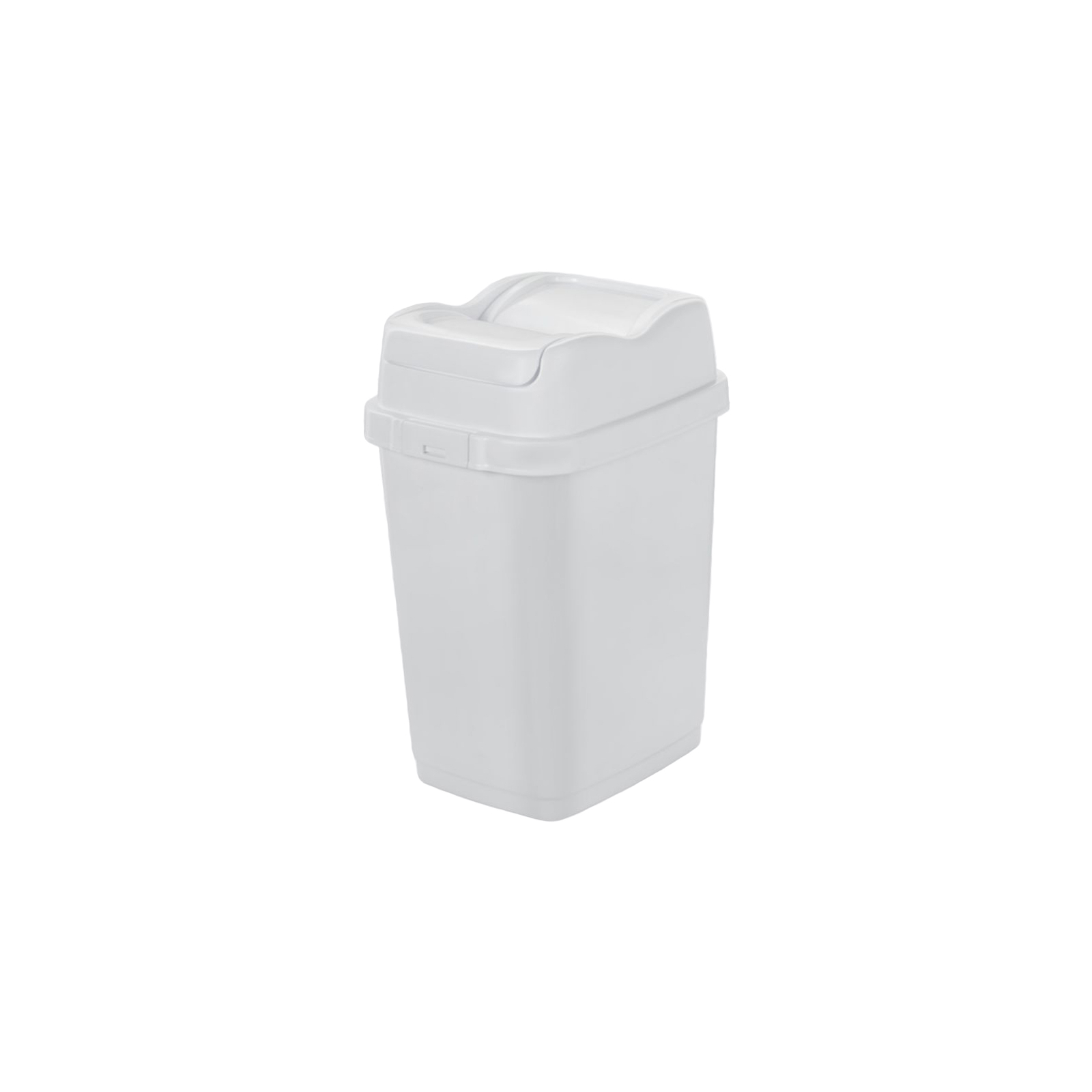 Контейнер для мусора Dunya Plastik Fantasy Белый 50 л (09715/білий)