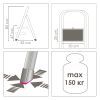 Драбина Eurogold MAX 2102 (ЕГ-2102) зображення 3