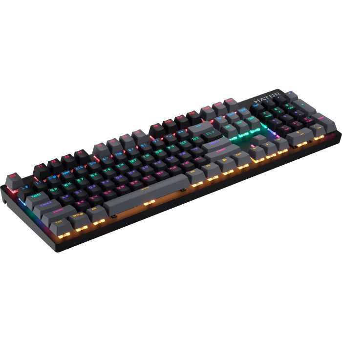 Клавиатура Hator Starfall Rainbow Origin Red USB Black/Grey (HTK-608-BBG) изображение 4