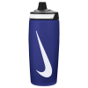 Пляшка для води Nike Refuel Bottle 18 OZ блакитний, чорний, білий 532 мл N.100.7665.492.18 (887791745293)
