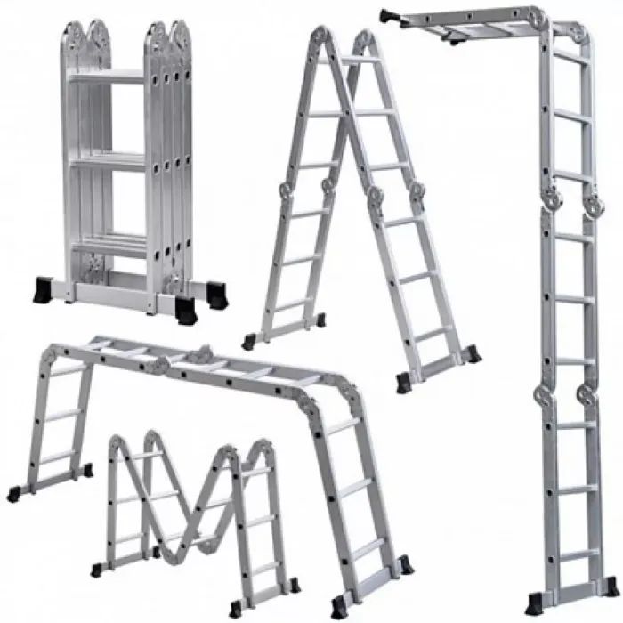 Драбина Werk шарнірна комбінована LC5416B, 4x4 (55544) зображення 2