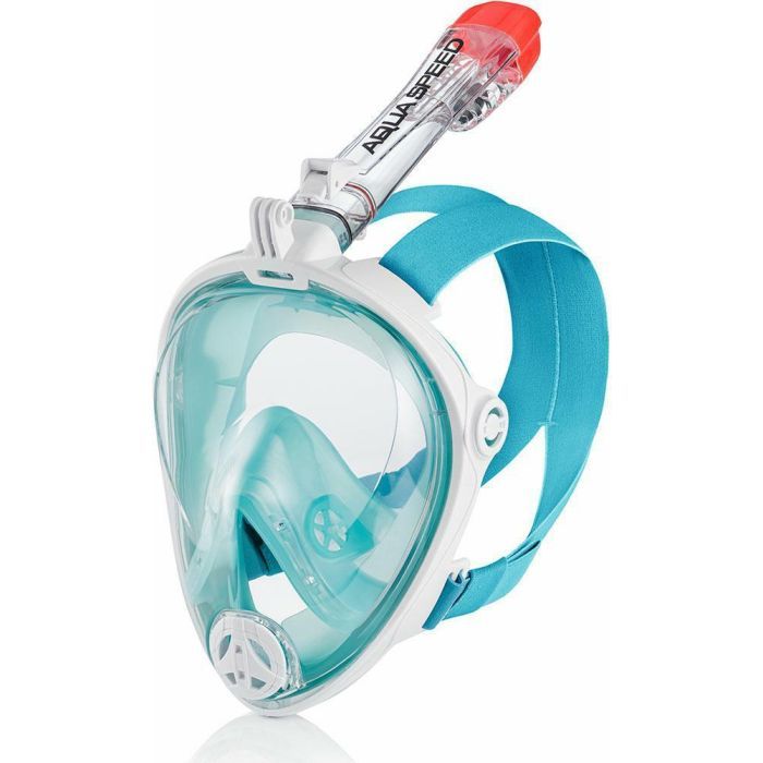 Маска для плавания Aqua Speed Spectra 2.0 7071 блакитний, білий 247-02 S/M (5908217670717)