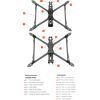 Рама для дрона Hobbyporter M4-9 (HP0215.0007) зображення 2