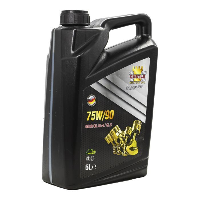 Трансмісійна олива CASTLE MOTOR OILS 75W90 5л зображення 2