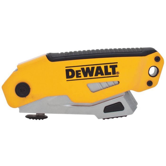 Нож монтажный DeWALT складной с выдвижным трапецевидным лезвием, 160мм, 3 лезвия (DWHT10261-0) изображение 2