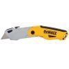 Нож монтажный DeWALT складной с выдвижным трапецевидным лезвием, 160мм, 3 лезвия (DWHT10261-0)