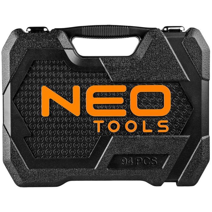 Набор инструментов Neo Tools 94шт, 1/2", 1/4", CrV, кейс (10-062) изображение 12