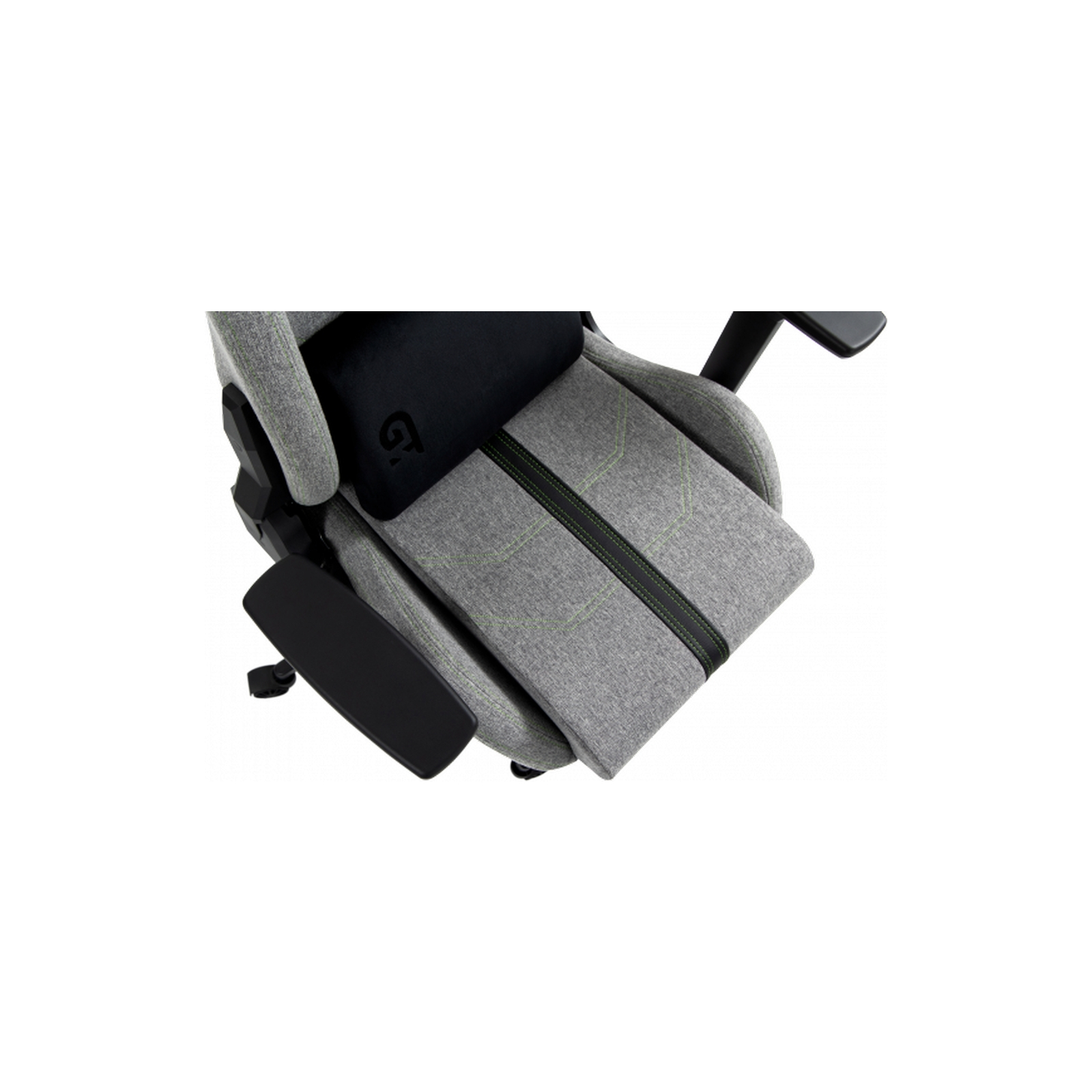 Кресло игровое GT Racer X-2309 Black (X-2309 Fabric Black) изображение 12
