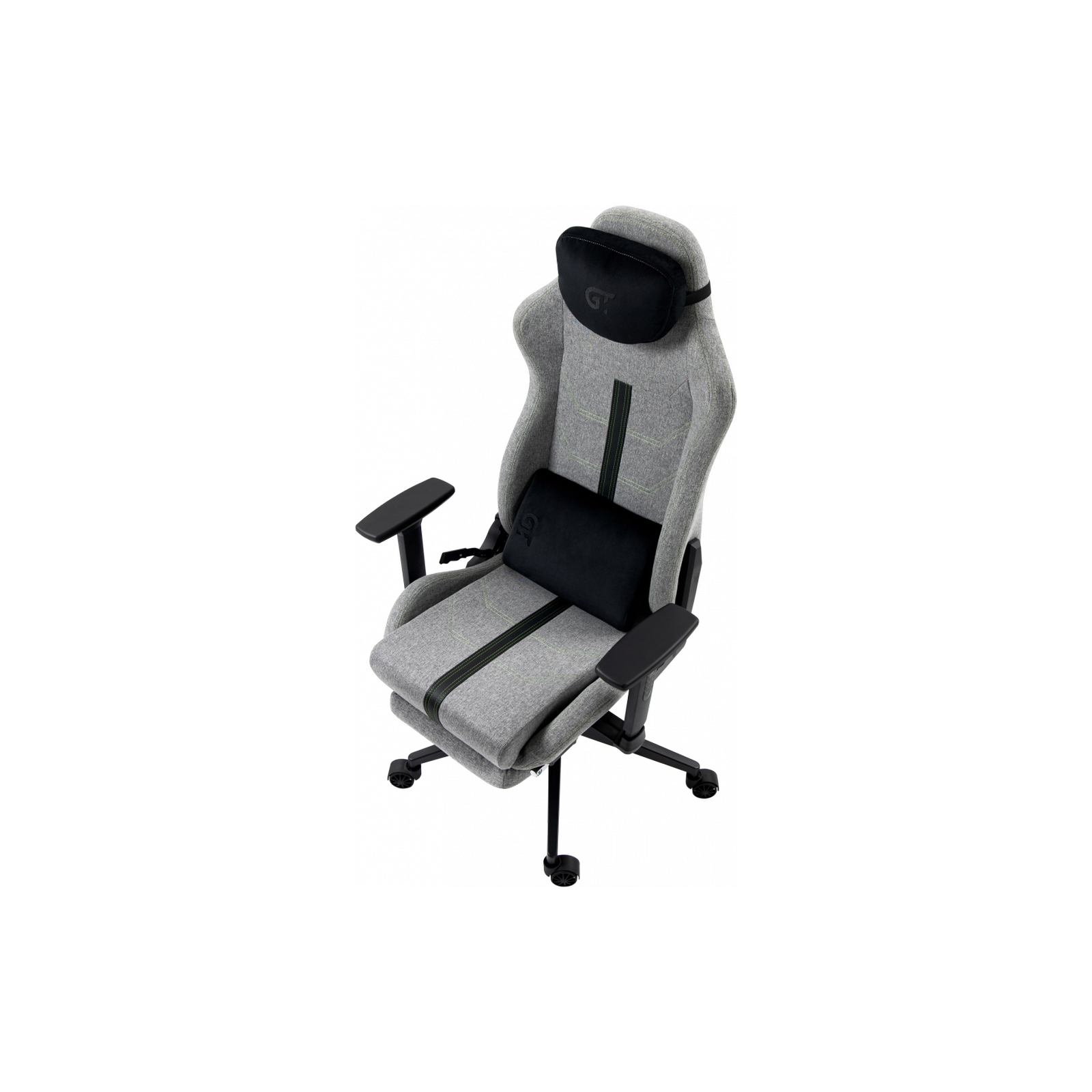 Кресло игровое GT Racer X-2309 Black (X-2309 Fabric Black) изображение 9