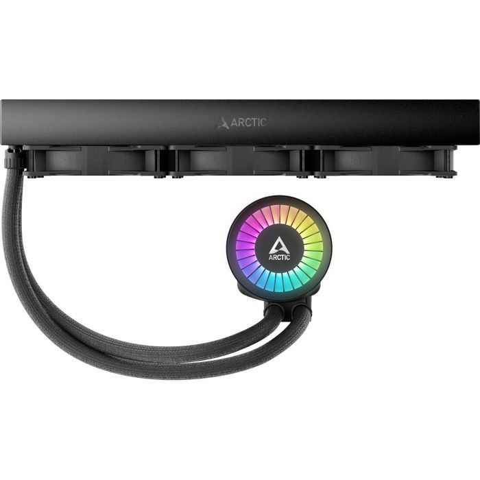 Система жидкостного охлаждения Arctic Liquid Freezer III - 360 A-RGB Black (ACFRE00144A) изображение 3