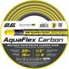 Шланг для поливу 2E AquaFlex Carbon 1/2", 20м, 4 шари, 20бар, -10+60°C (2E-GHE12GE20)