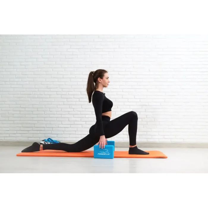 Блок для йоги PowerPlay Yoga Brick EVA 2 шт Сірі (PP_4006_Grey_2in) изображение 7