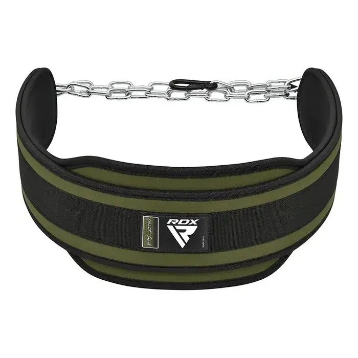 Обважнювач RDX Пояс з ланцюгом T7 Pro Dipping Belt 2 Layer Red (WDB-T7R)