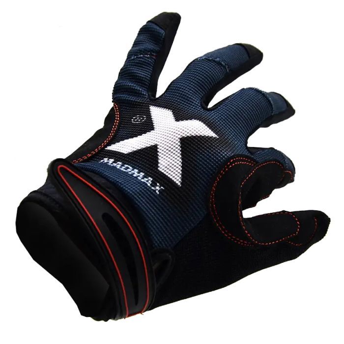 Перчатки для фитнеса MadMax MXG-102 X Gloves Black/Grey/White L (MXG-102-GRY_L) изображение 2
