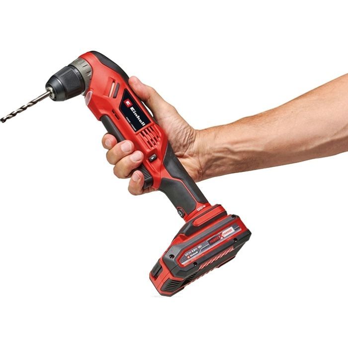 Дриль Einhell кутова TE-AD 18 Li - Solo PXC 18В, 1100 об/хв, 45Нм (без АКБ та ЗП) (4514290) зображення 4