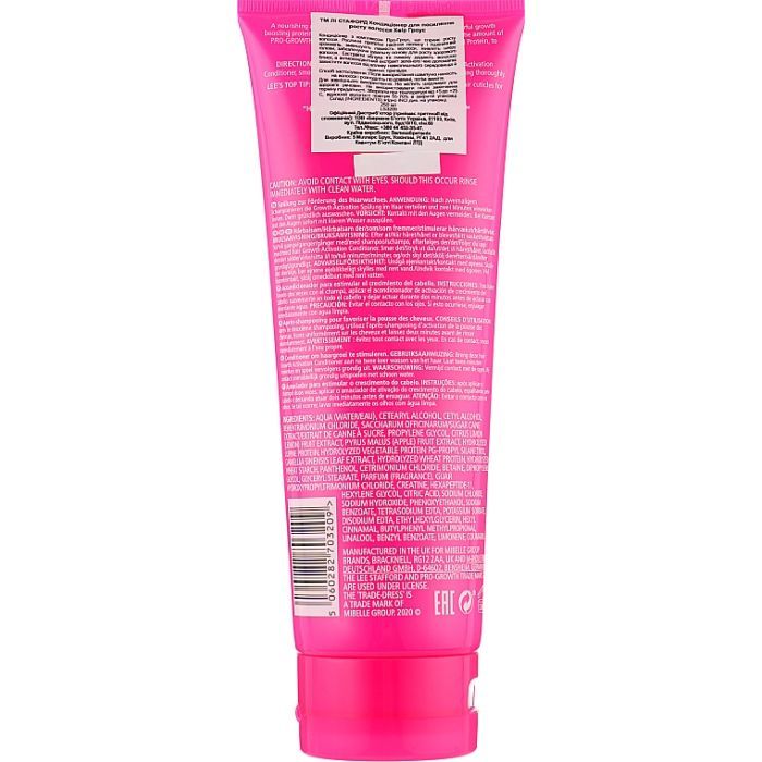 Кондиціонер для волосся Lee Stafford Hair Growth Activation Conditioner 250 мл (4060282706477) зображення 2