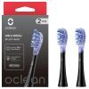 Насадка для зубної щітки Oclean UW02 B02 Ultra White Brush Head Black (2 шт) (6970810553550)