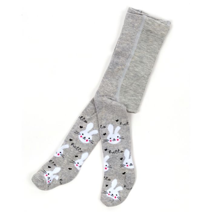 Колготки дитячі Bross із зайчиком (17573-0-6G-peach) зображення 2