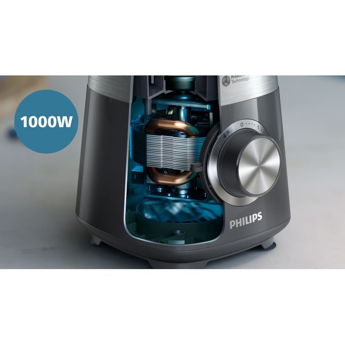 Блендер Philips стаціонарний Series 5000, 1000Вт, чаша-2000мл, сірий (HR3020/20) изображение 5