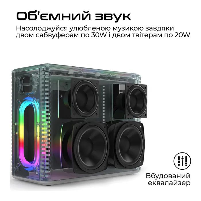 Акустическая система HiFuture MusicBox Black (musicbox.black) изображение 2