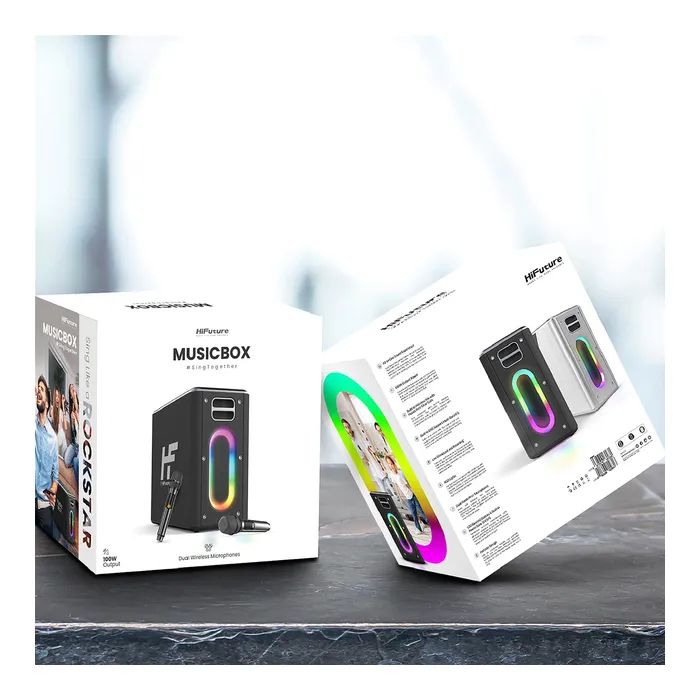 Акустическая система HiFuture MusicBox Black (musicbox.black) изображение 7