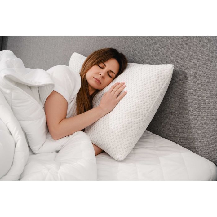 Подушка Ardesto ортопедическая Sleepwell прямоугольная, пена мемори 50х70см белый (ART5070SHP) изображение 2