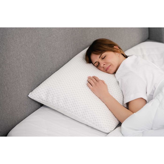 Подушка Ardesto ортопедическая Sleepwell прямоугольная, пена мемори 50х70см белый (ART5070SHP) изображение 6
