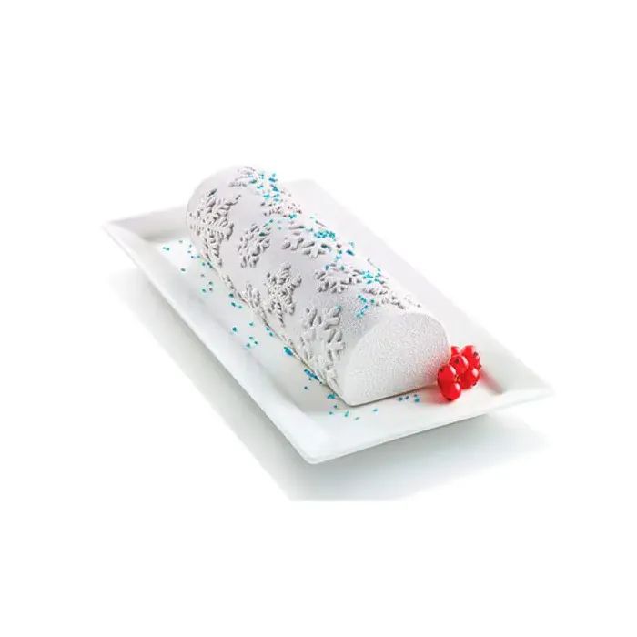 Форма для выпечки Silikomart Frozen Buche Набір 2 основи + 2 килимка (FROZEN BUCHE) изображение 2