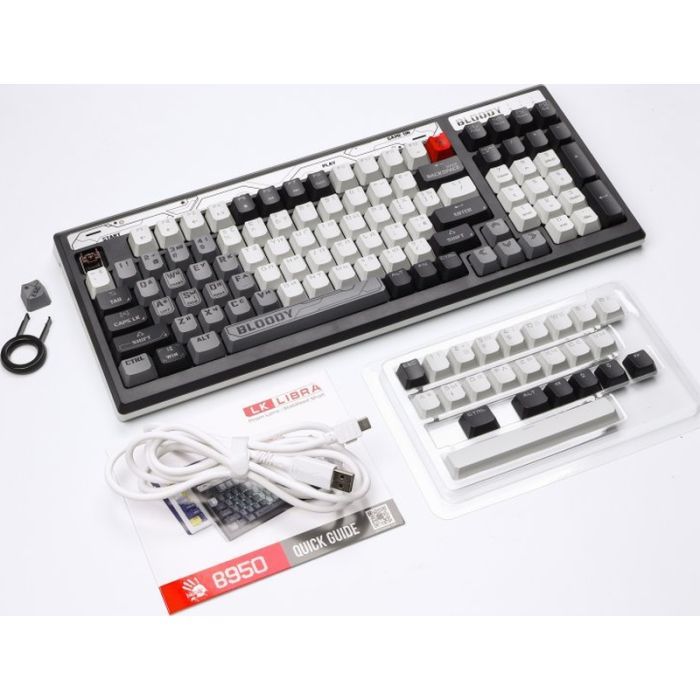 Клавиатура A4Tech Bloody B950 RGB LK Libra USB Warrior Grey (4711421995450) изображение 10