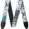 Ремінь для гітари Jim Dunlop ILoveDust Electronic Tears Strap (ILD07) зображення 2