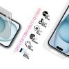 Пленка защитная Armorstandart Kit Clear + Anti-Blue Apple iPhone 15 Plus (ARM80678) изображение 3