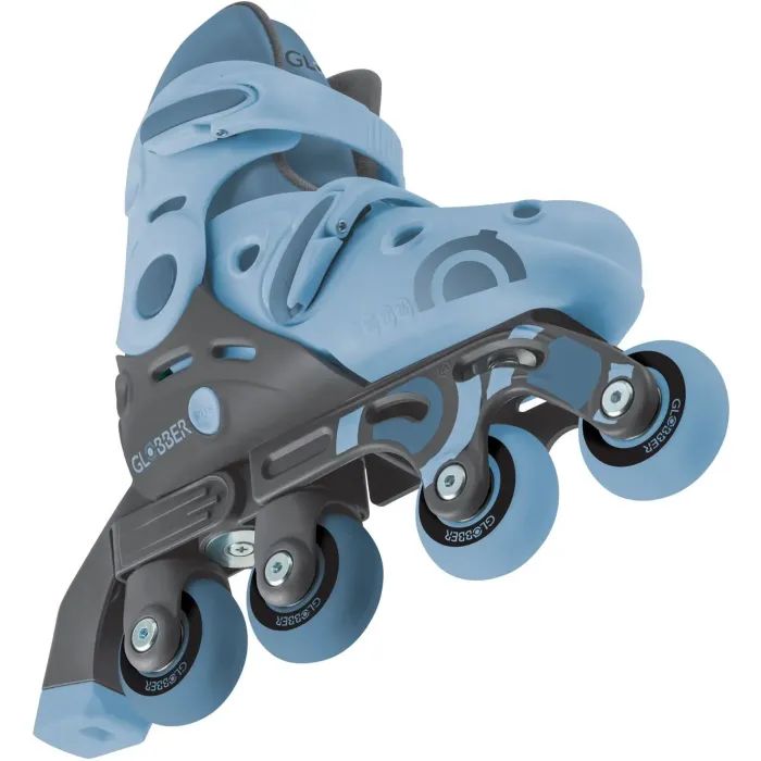 Роликові ковзани Globber 2в1 сіро-сині р.26-29, до 20кг, 3+ (780-200) зображення 9