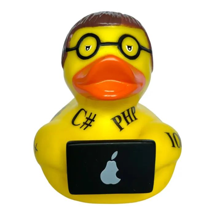 Іграшка для ванної Funny Ducks Качка Програміст (1333) зображення 2