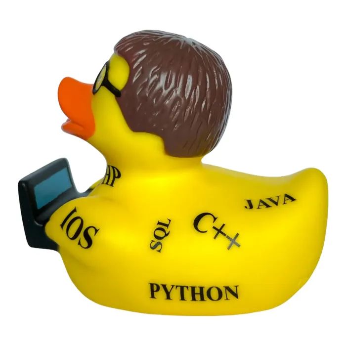 Іграшка для ванної Funny Ducks Качка Програміст (1333) зображення 3