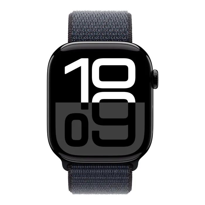 Смарт-годинник Apple Watch Series 10 GPS 46mm Jet Black Aluminium Case with Ink Sport Loop (MWWR3QH/A) зображення 2