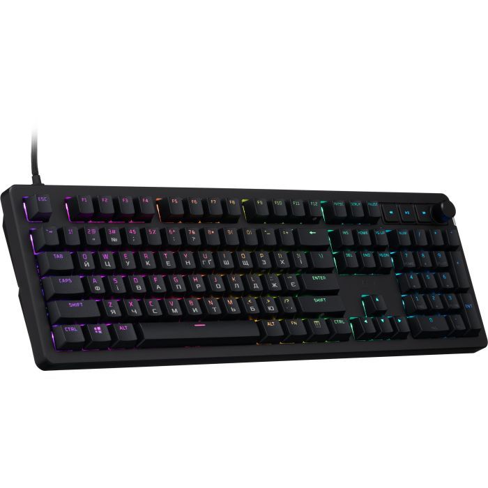 Клавиатура HyperX Alloy Rise PBT HX Red USB UA Black (7G7A3AA) изображение 2