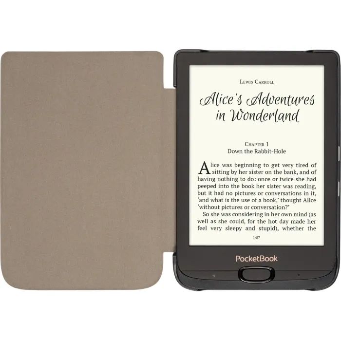 Чехол для электронной книги Pocketbook 6" Shell cover 616/617/627628/632 brown (WPUC-627-S-LB) изображение 3