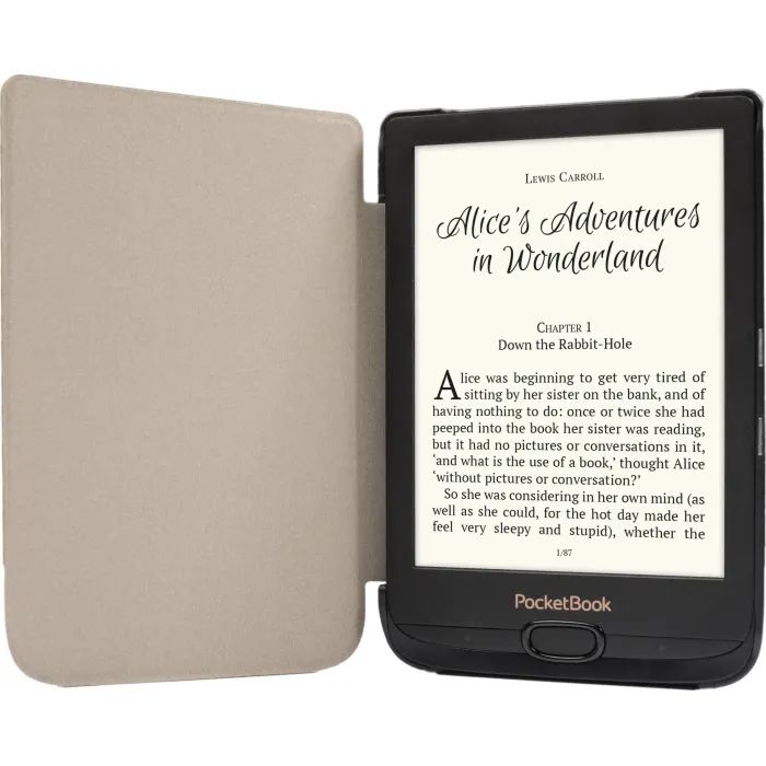 Чехол для электронной книги Pocketbook 6" Shell cover 616/617/627628/632 brown (WPUC-627-S-LB) изображение 4