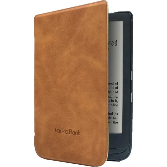 Чехол для электронной книги Pocketbook 6" Shell cover 616/617/627628/632 brown (WPUC-627-S-LB) изображение 5