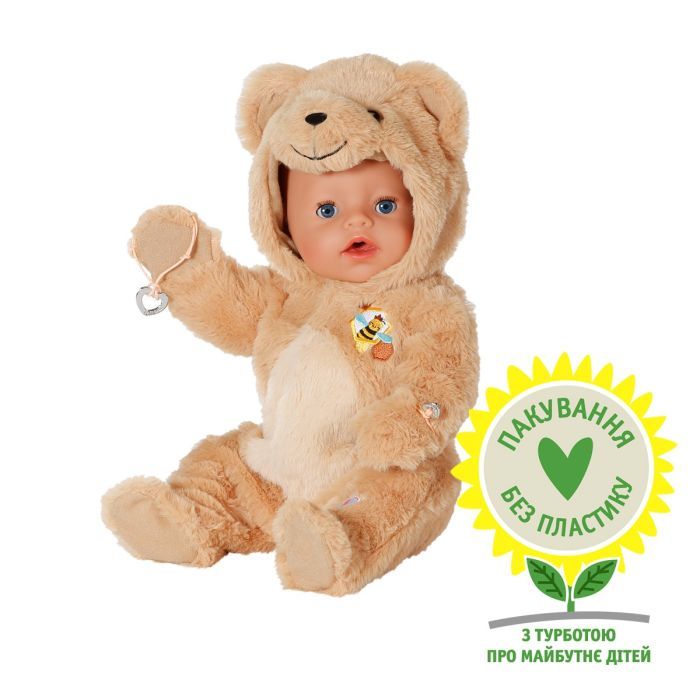 Пупс Zapf Baby Born - Эмма в костюме мишки 43 см (837115) изображение 11