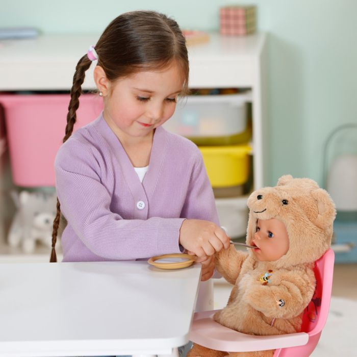 Пупс Zapf Baby Born - Эмма в костюме мишки 43 см (837115) изображение 5