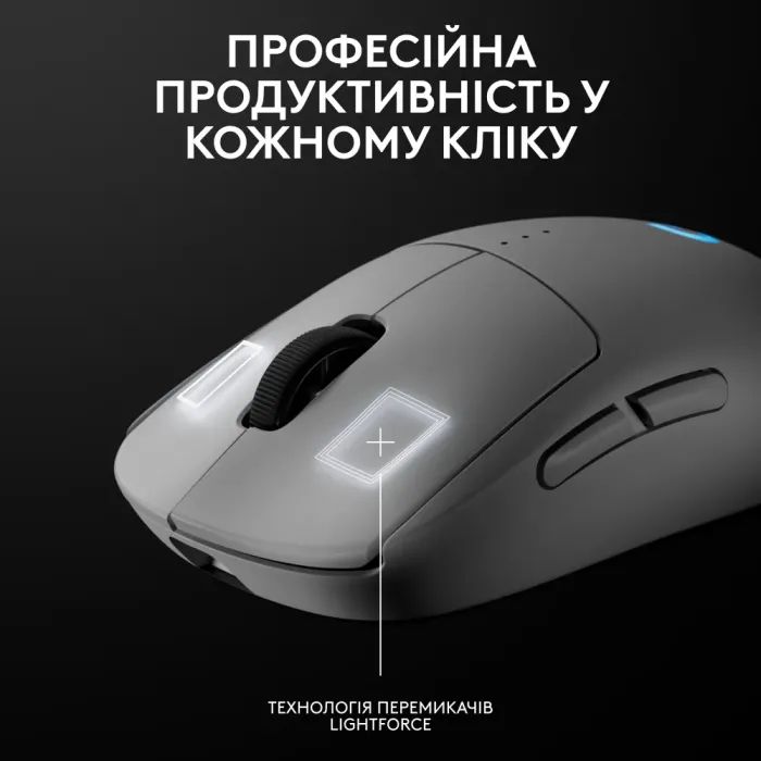 Мышка Logitech G Pro 2 Lightspeed Wireless Black (910-007295) изображение 11