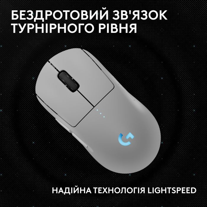 Мышка Logitech G Pro 2 Lightspeed Wireless Black (910-007295) изображение 5