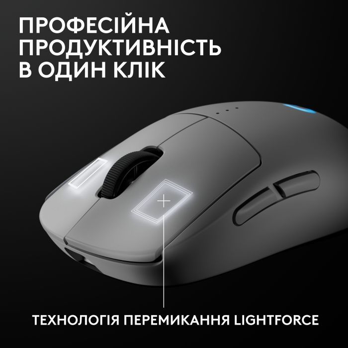 Мышка Logitech G Pro 2 Lightspeed Wireless Black (910-007295) изображение 7