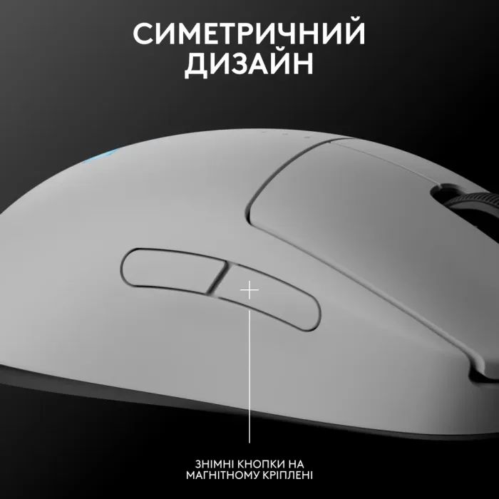 Мышка Logitech G Pro 2 Lightspeed Wireless Black (910-007295) изображение 8