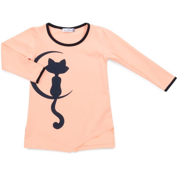 Піжама дитяча Matilda з котиком (13230-2-116G-peach) зображення 2