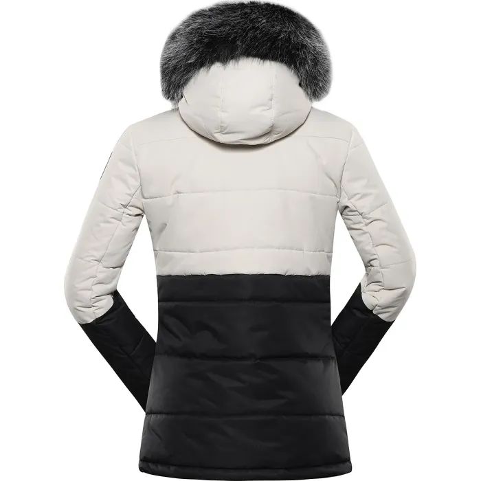 Куртка Alpine Pro Egypa LJCB592 128 бежевий/чорний XS (007.018.0072) изображение 2