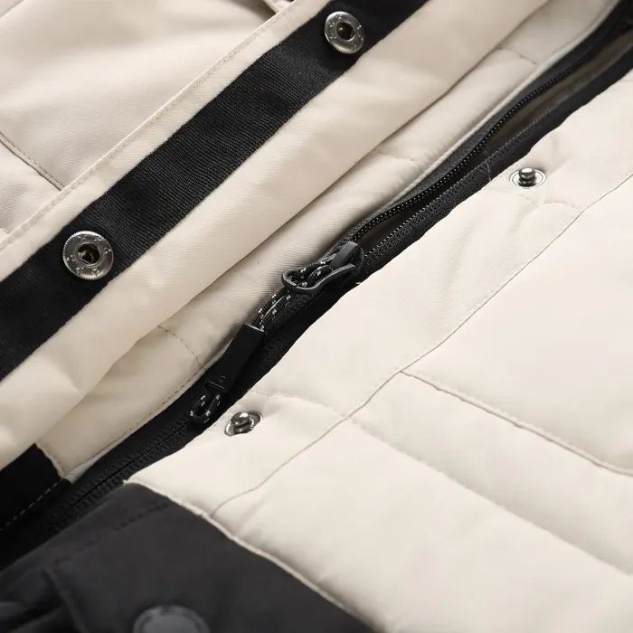 Куртка Alpine Pro Egypa LJCB592 128 бежевий/чорний XS (007.018.0072) изображение 6